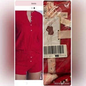 New w/Tags 
Victoria’s Secret Heart Pointelle Short PJ Set - Lg

$38
